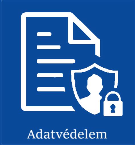 Adatvédelmi irányelveket jelképező grafika