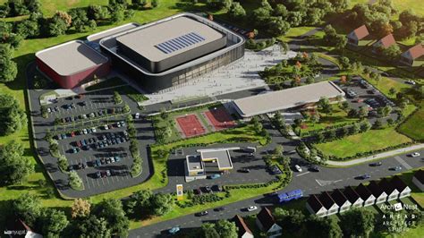 A Budakalászi Sportközpont látványterve