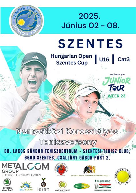 Nemzetközi teniszverseny atmoszférája