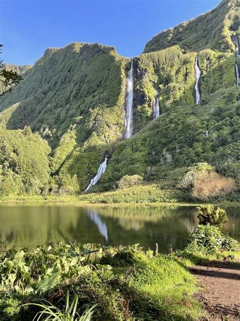 Vízesés Flores szigetén