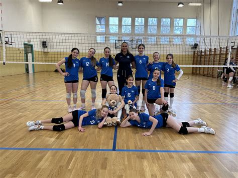 Az MTK röplabda csapatának edzésképe