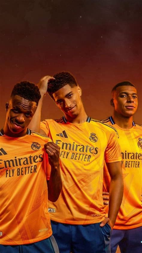 Kylian Mbappé, Jude Bellingham és Vinícius Jr. profilképek