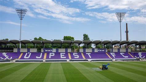 Látványterv az Újpest leendő Fóti úti sportparkjáról