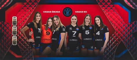 Vasas Óbuda Röplabda Klub logója és szurkolók