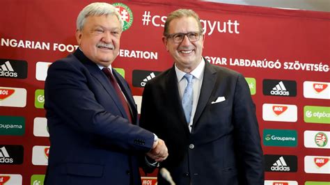 Georges Leekens a magyar labdarúgó-válogatott kispadján