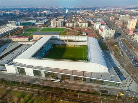 Váci Ligeti Stadion látképe