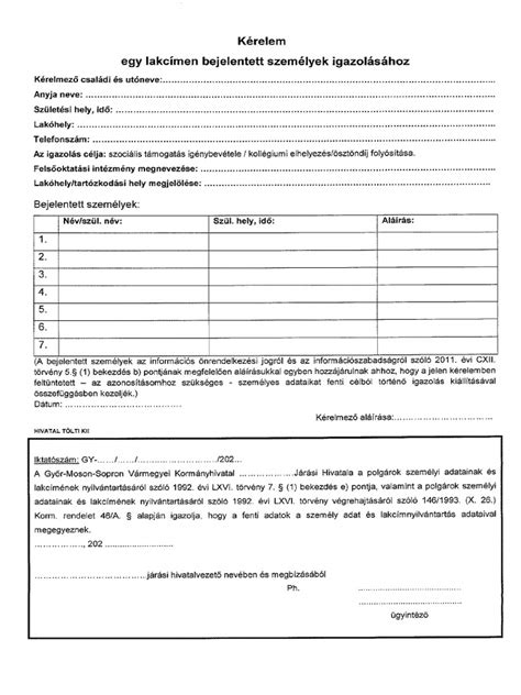 Kép egy bizottsági ülésről vagy kérelem benyújtásának folyamatáról
