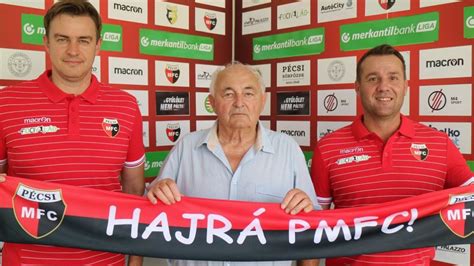Garami József a Pécsi MFC vezetőedzőjeként