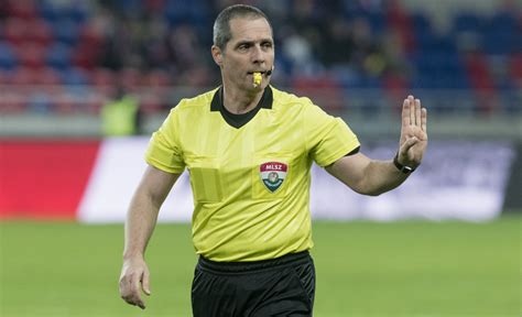 Solymosi Péter NB I-es mérkőzésen
