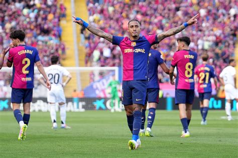 Raphinha gólja a Real Madrid ellen