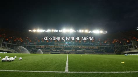 A Pancho Aréna nézőtere és a kényelmes ülések