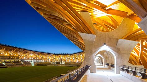 A Pancho Aréna organikus építészete