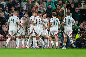 Magyarország U17 csapat öröme gól után