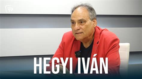 Hegyi Iván a könyvbemutatón