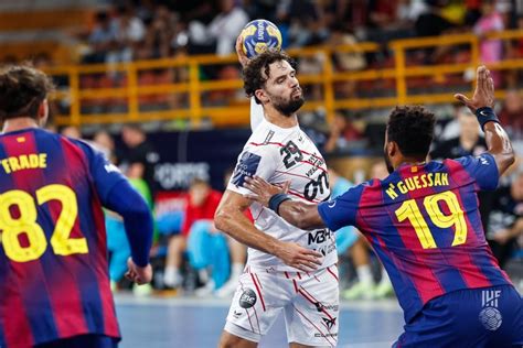 A Veszprém és a Barcelona kézilabda mérkőzése a Klubvilágbajnokság döntőjében