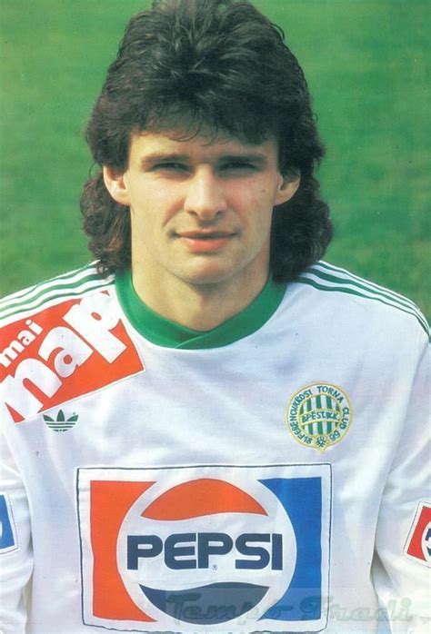 Limperger Zsolt fiatalon a Ferencváros mezében