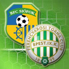 A Siófoki Bányász és a Ferencváros mérkőzésének pillanata