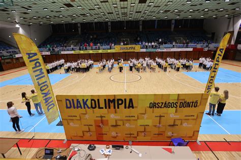Diákolimpia mérkőzés pillanatképe