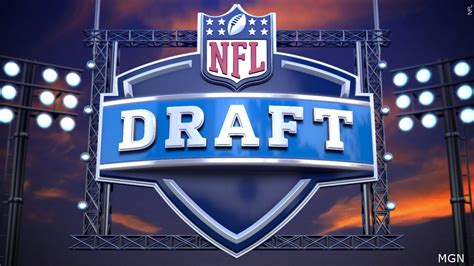 NFL Draft kiválasztási pillanat a színpadon