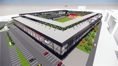 A megújult Dunaferr Stadion látványterve vagy felújított állapota