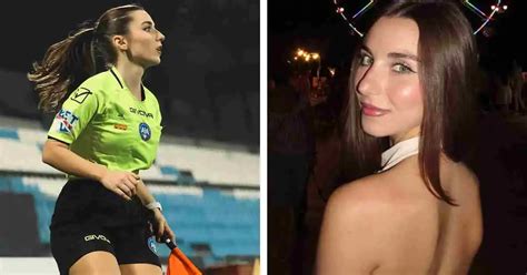 Giuliana Vigile játékvezető asszisztens a pályán