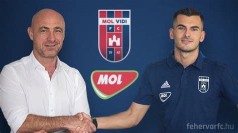 Mol Vidi FC játékosok ünneplése