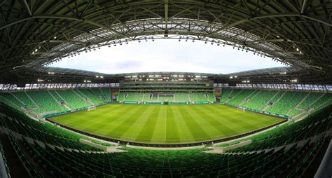 Ferencvárosi stadion légifelvétele