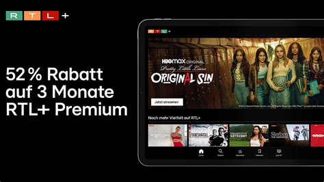 RTL+ Premium felület