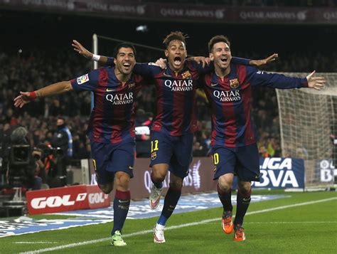 Messi, Suárez, Neymar, az 