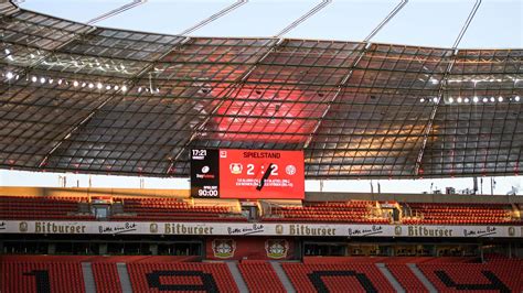 BayArena stadion kívülről
