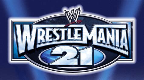 WrestleMania 21 logó és borító