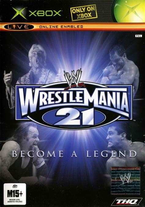 WrestleMania 21 Xbox irányítás sematikus ábrája
