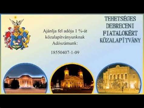 A Tehetséges Debreceni Fiatalokért Közalapítvány logója