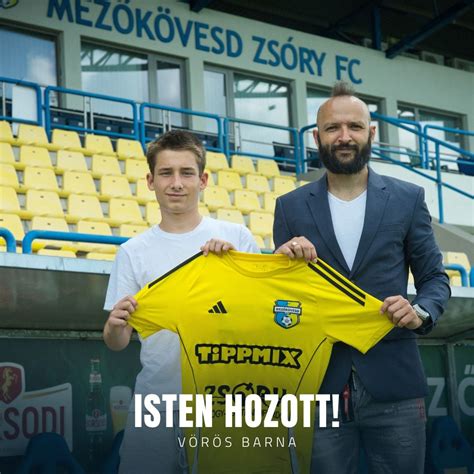 Vörös Barna, a Mezőkövesd Zsóry FC fiatal játékosa
