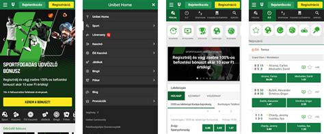Unibet mobil alkalmazás