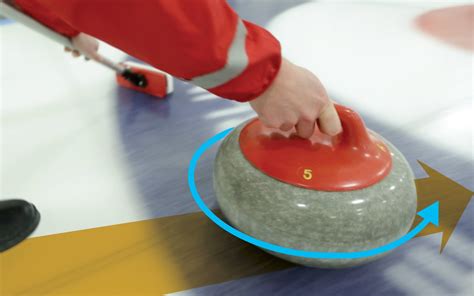 Curling pálya és kövek