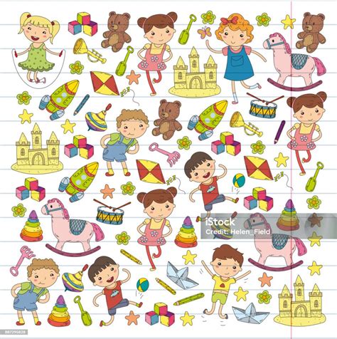 gyerekek játszanak és tanulnak