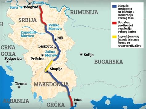 Tárgyalás a Morava-Vardar csatorna projektjéről
