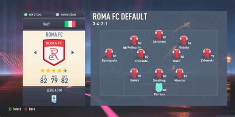 AS Roma keret FIFA 19