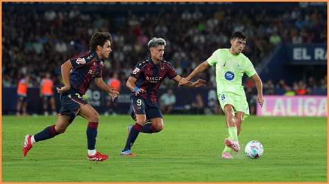 Barcelona vs Levante meccs pillanata