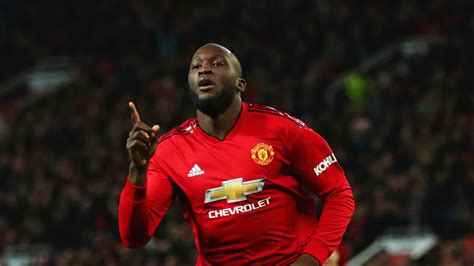 Romelu Lukaku Manchester United mezben