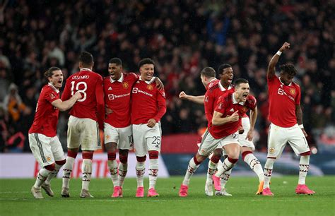 Manchester United játékosok gólöröme