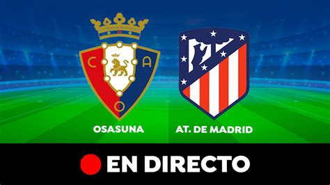 Osasuna - Atlético Madrid mérkőzés plakátja