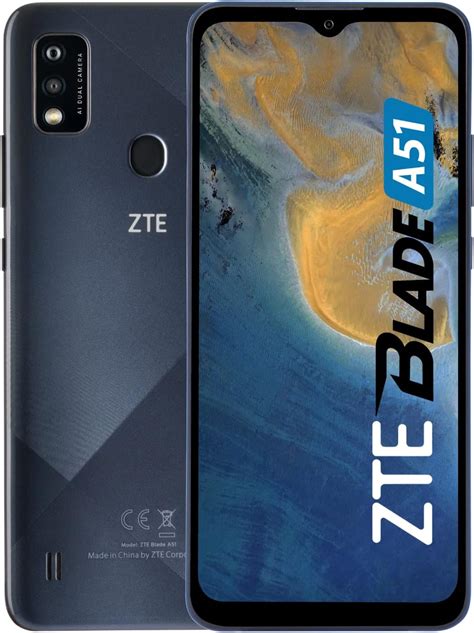 ZTE Blade A51 okostelefon részletes specifikációk