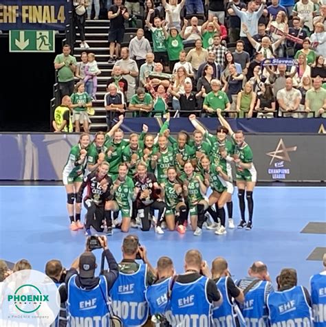 kézilabda Bajnokok Ligája trófea a Final Four előtt