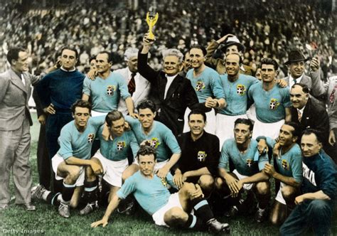 Az 1934-es világbajnokságot nyerő olasz csapat