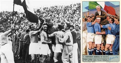 Az 1938-as világbajnokság győztes olasz csapat
