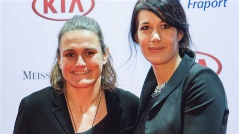 Birgit Prinz és Nadine Angerer a német válogatottban