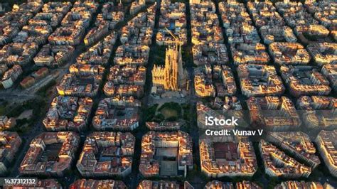 Barcelona látképe