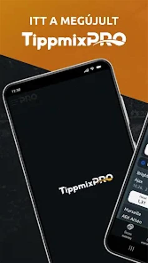Képernyőfelvétel a TippmixPro felületéről